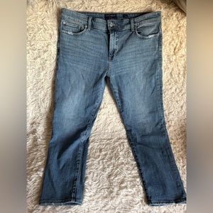 Lucky Brand Blue Straight Leg Jeans with Vintage Wash
